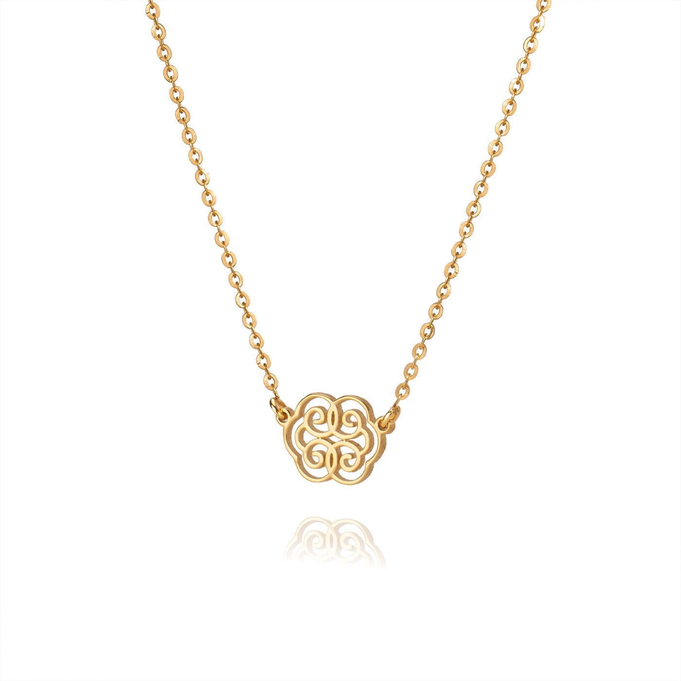 Ruyi: Wondrous Blessings Necklace 14K