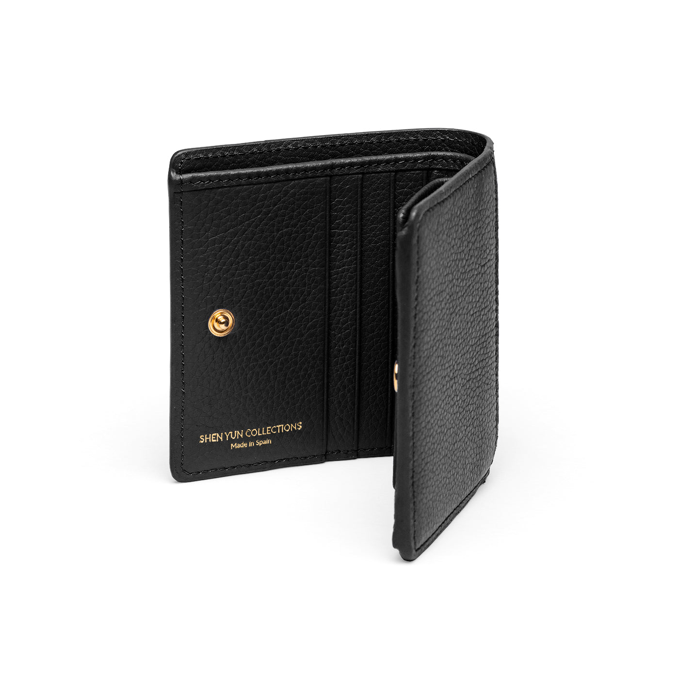 Tang Dynasty Grace wallet - Black - Side View | Shen Yun Shop