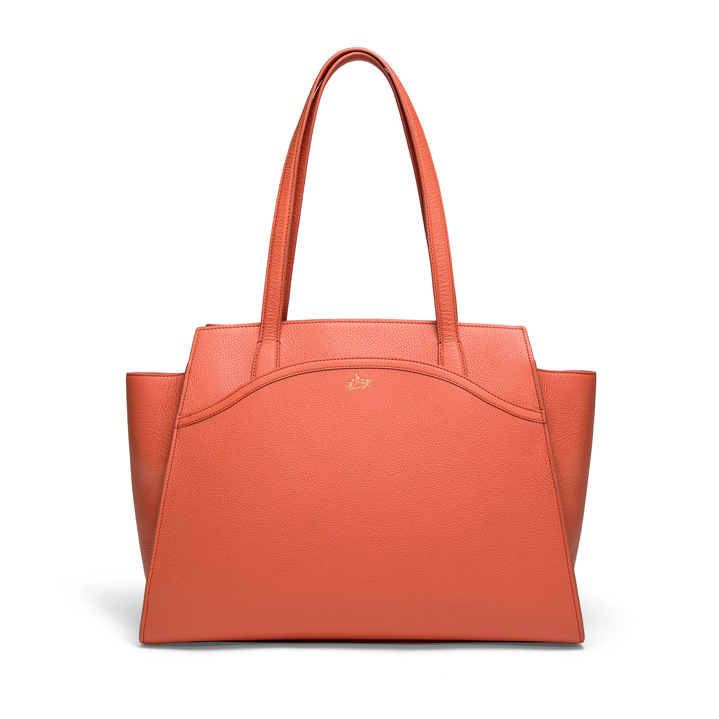 Tang Dynasty Grace Tote Bag - Canyon-Orange - Front View | Shen Yun Shop