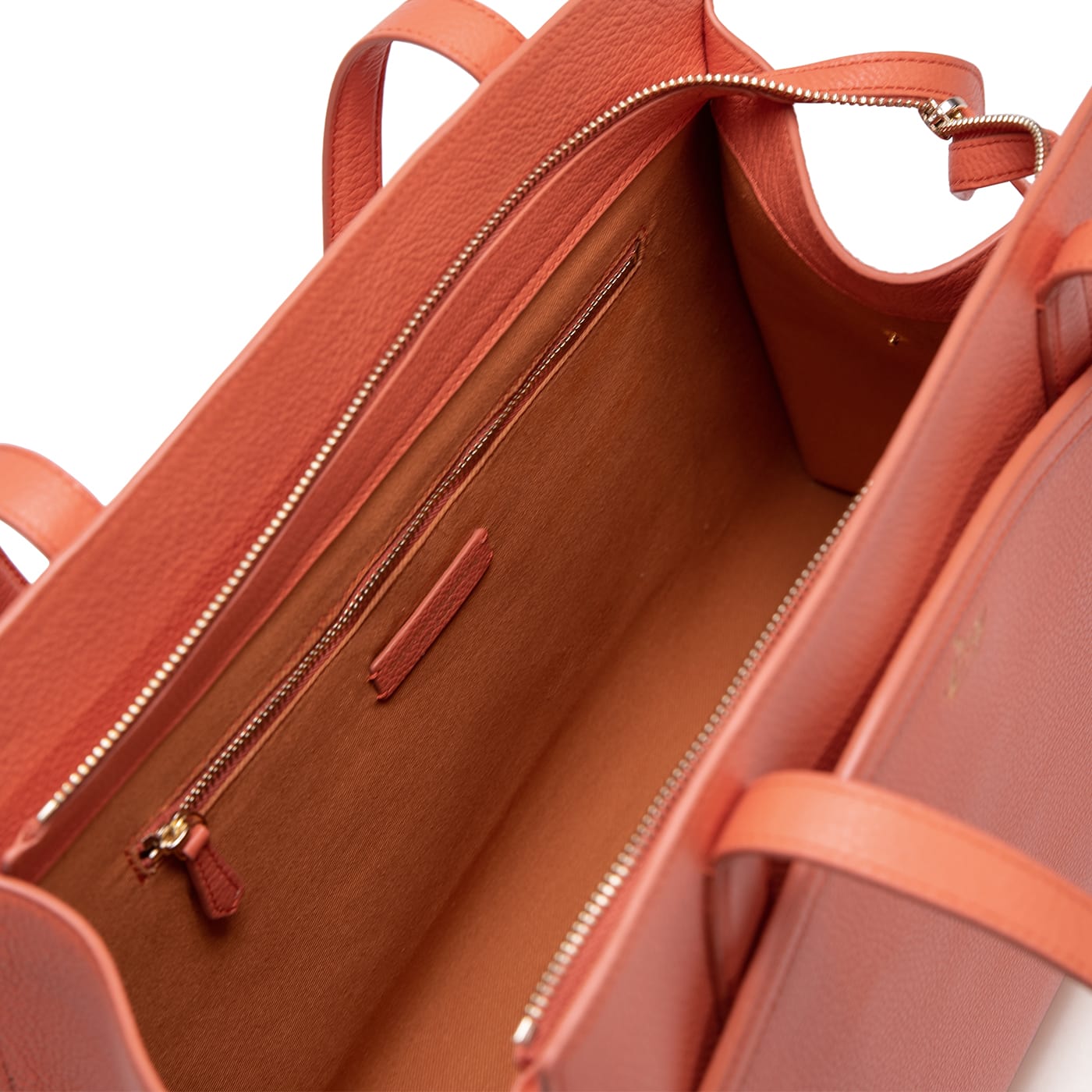 Tang Dynasty Grace Tote Bag - Canyon-Orange - Zipper | Shen Yun Shop