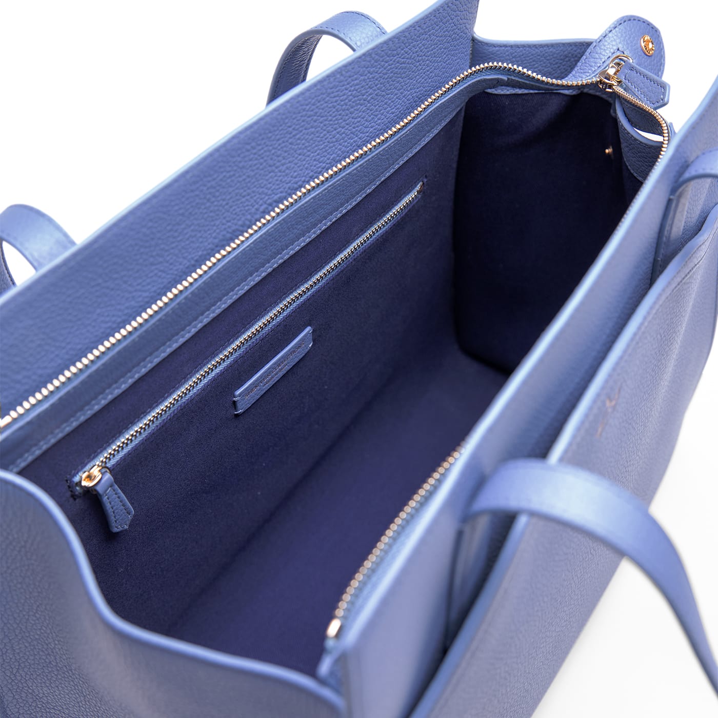 Tang Dynasty Grace Tote Bag - Cornflower - Blue - zipper | Shen Yun Shop