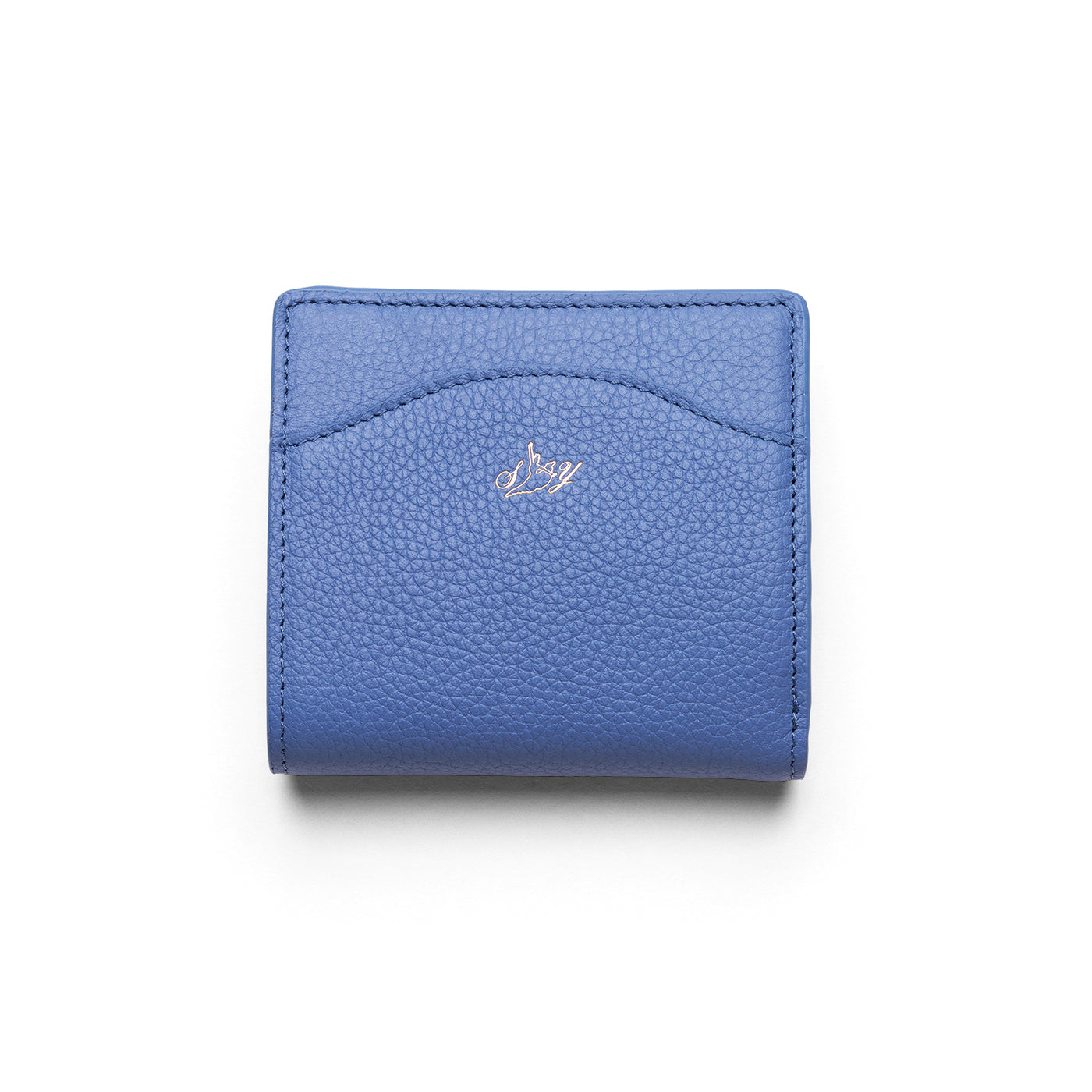 Tang Dynasty Grace Wallet - Cornflower - Blue - Front View | Shen Yun Shop